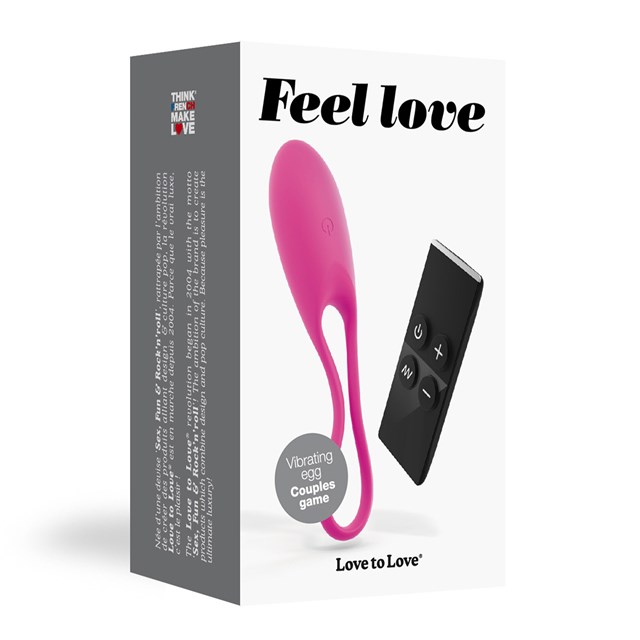 Feel Love Pink - Vibrerende Egg