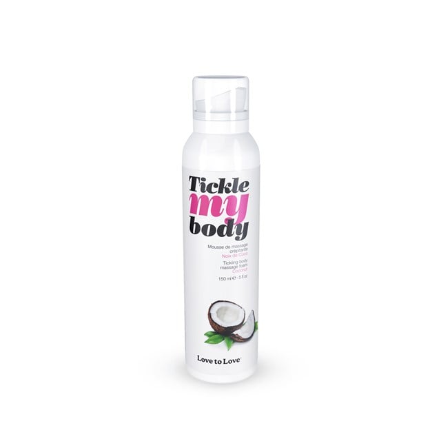 Tickle My Body Massage Foam - Coconut