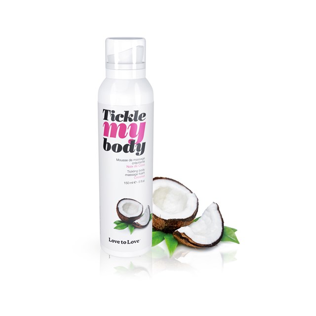 Tickle My Body Massage Foam - Coconut