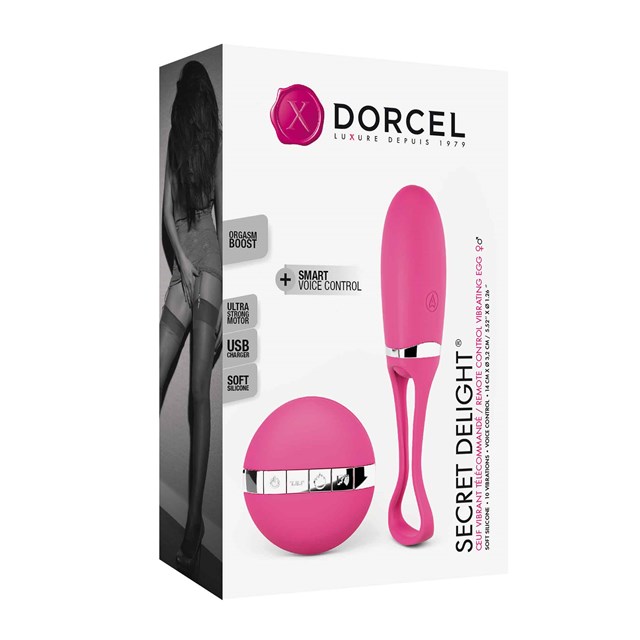 Secret Delight - Vibrerende Egg Med Stemmekontroll