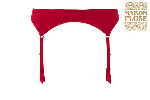 Le Petit Secrets Garter Belt Red