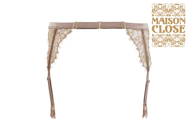 JARDIN IMPERIAL GARTER BELT SWEET CHESTNUT