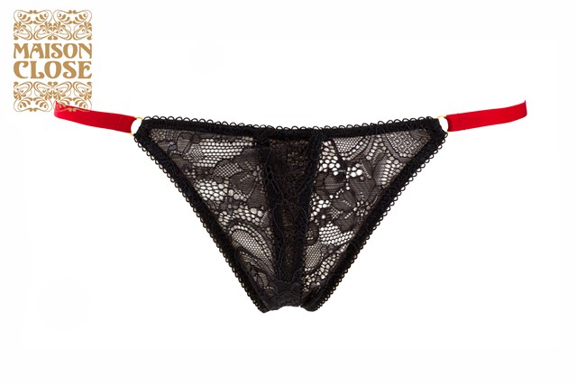 ARMEE DES SENS OPENABLE THONG