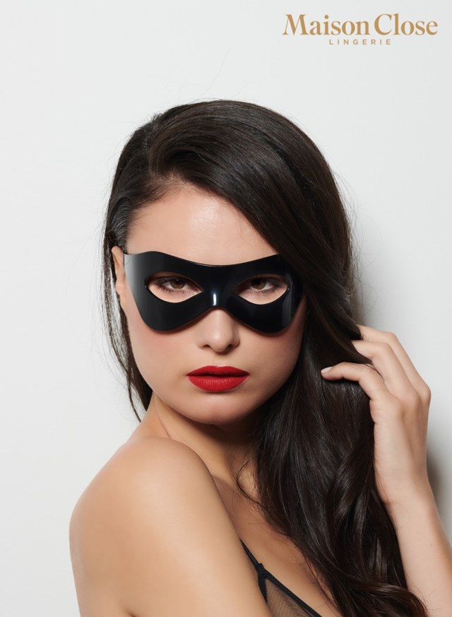 Mask L'Inconnu - Svart