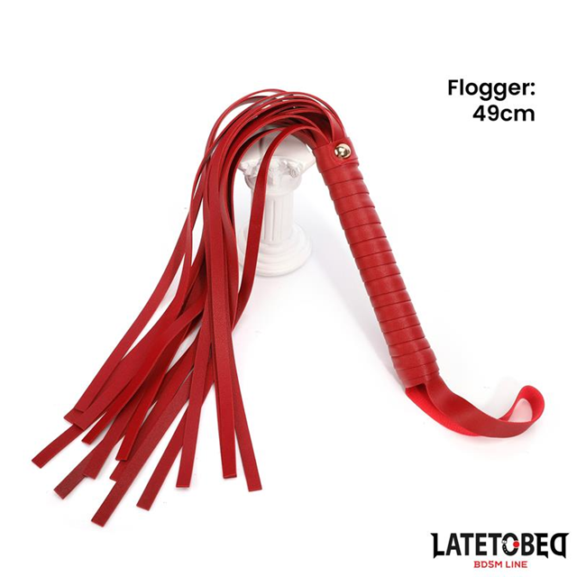 7-pcs Bondage Set With Bag Red