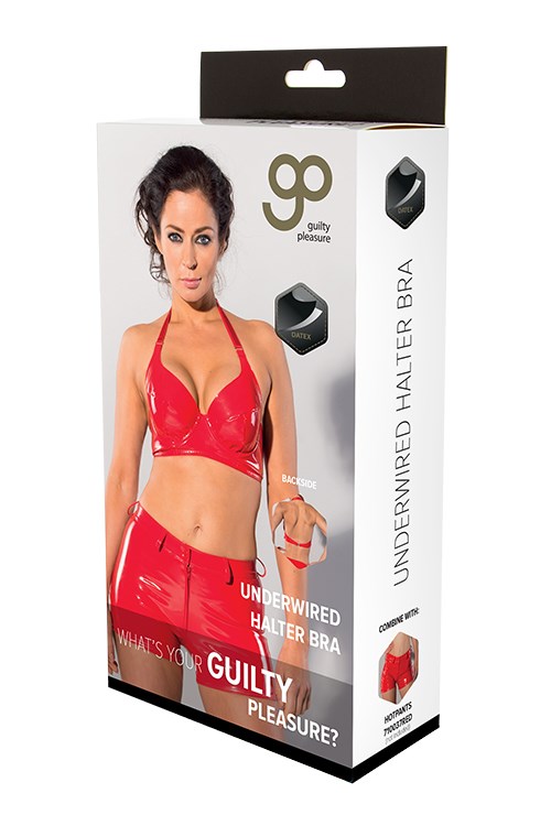 DATEX RED UNDERWIRED BRA