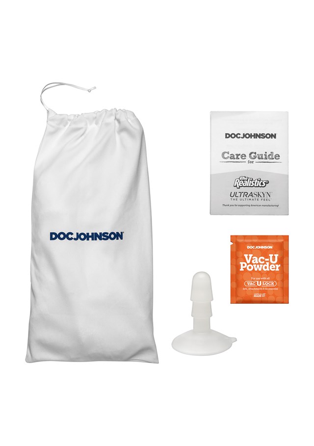 Chad White 22cm Ultraskyn Dildo with Vac-U-Lock