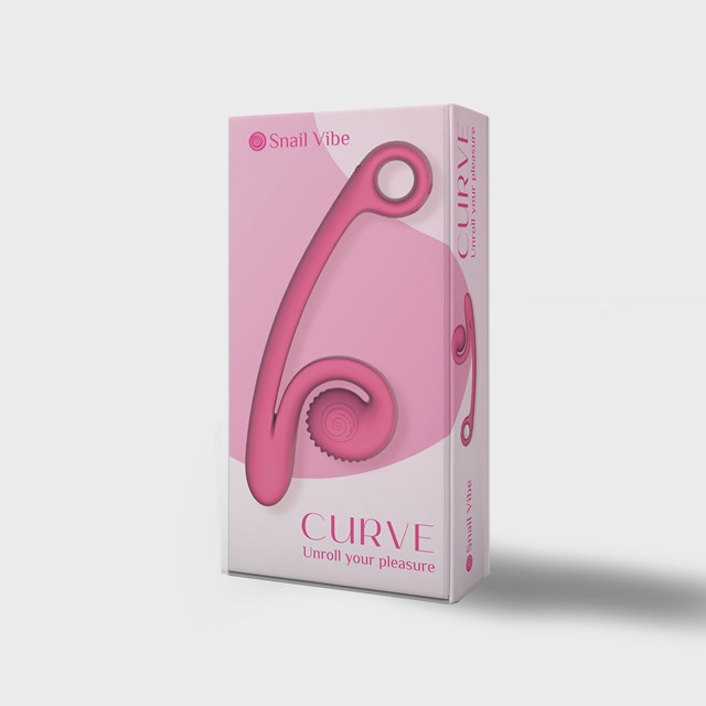 SNAIL VIBE CURVE VIBRATOR - PINK