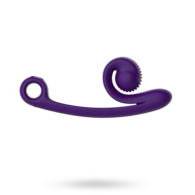 SNAIL VIBE CURVE VIBRATOR - PURPLE