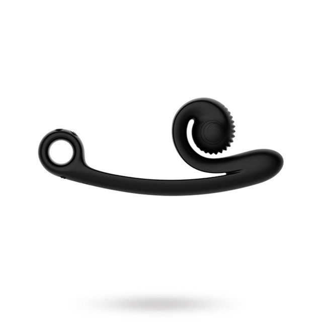 SNAIL VIBE CURVE VIBRATOR - BLACK