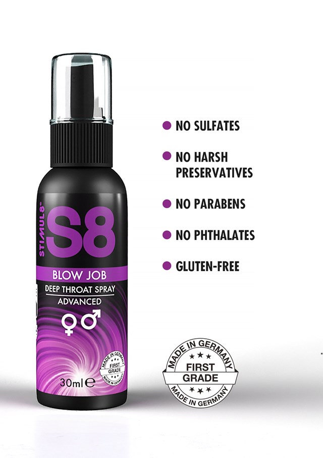 S8 Deep Throat Spray 30ml