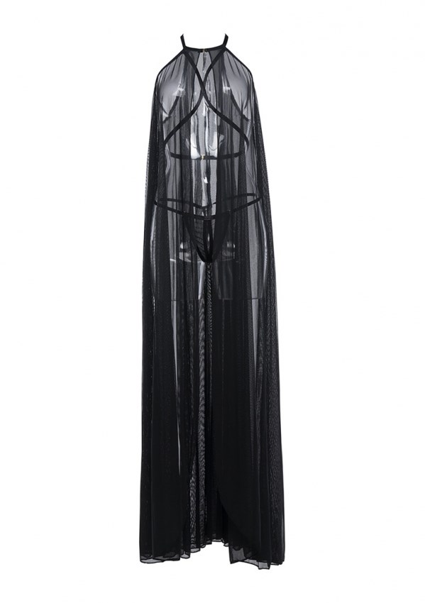 Drama Queen - Cape and String Black