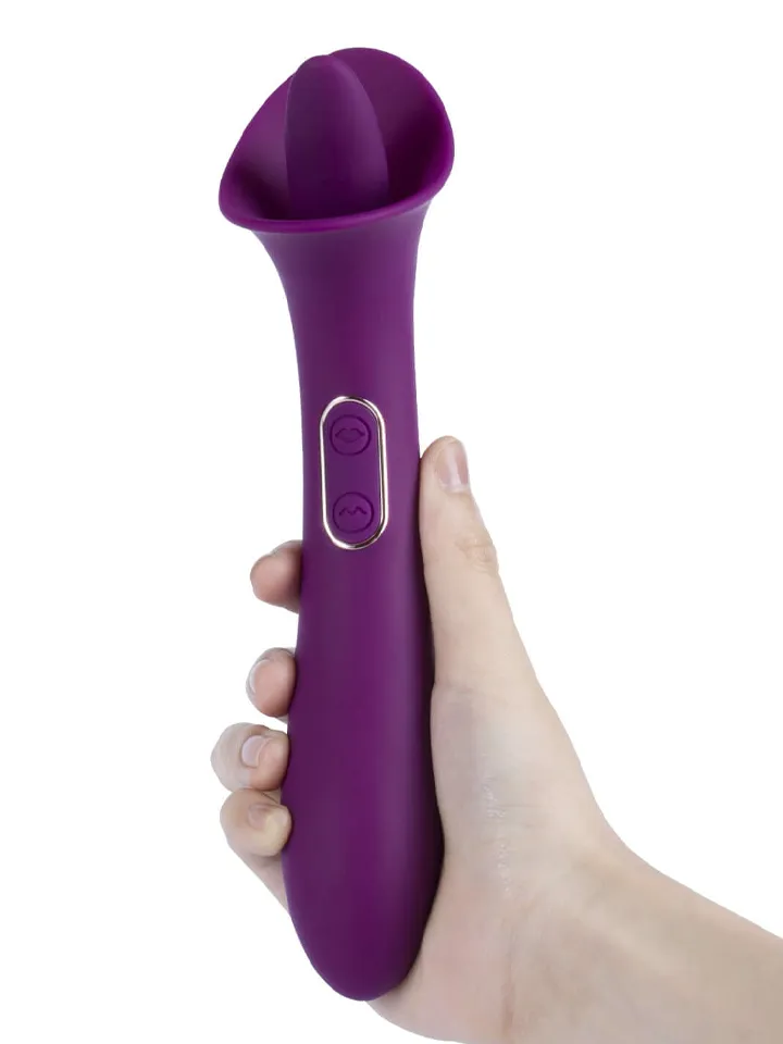 Adele Clit Licking Tongue Vibrator With G-spot Stimulator
