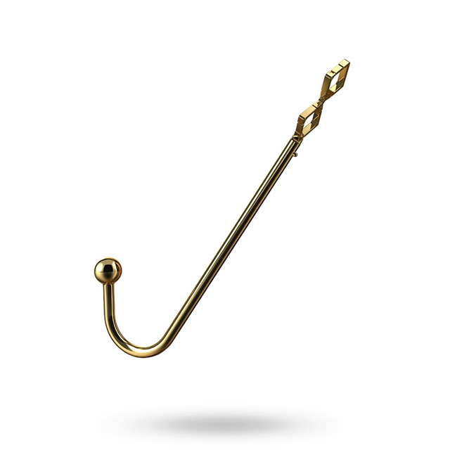 Adjustable Anal Hook Gold 76 cm