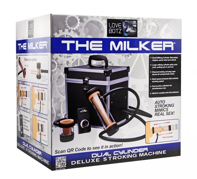 The Milker Sucking Masturbator