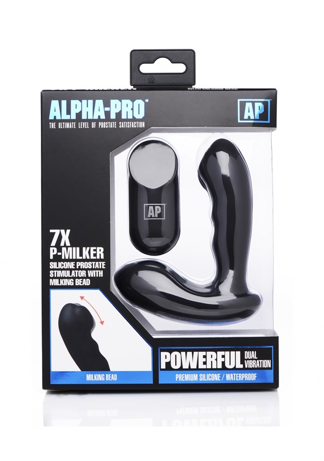 7X P-MILKER Silicone P-spot Stimulator