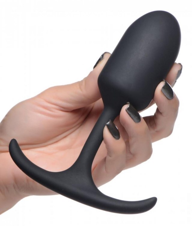 Heavy Hitters Weighted Anal Plug - Medium