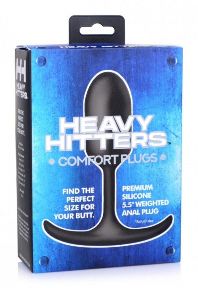Heavy Hitters Weighted Anal Plug - Medium