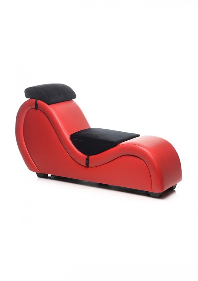 Kinky Couch Sex Chaise Lounge - Röd