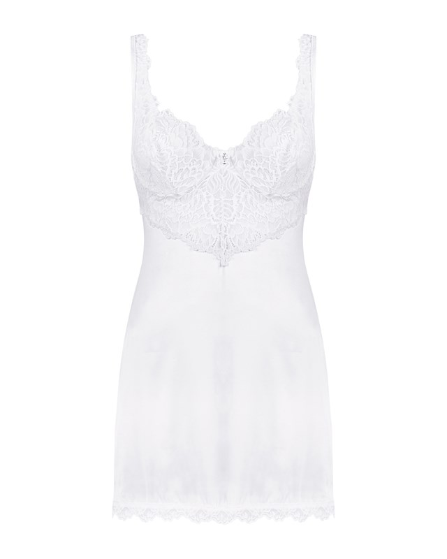 AMOR BLANCO CHEMISE & THONG