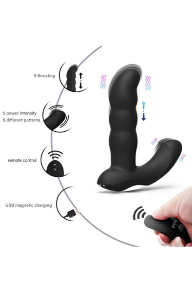 Ampex P-spot Anal Massager With Thrusting