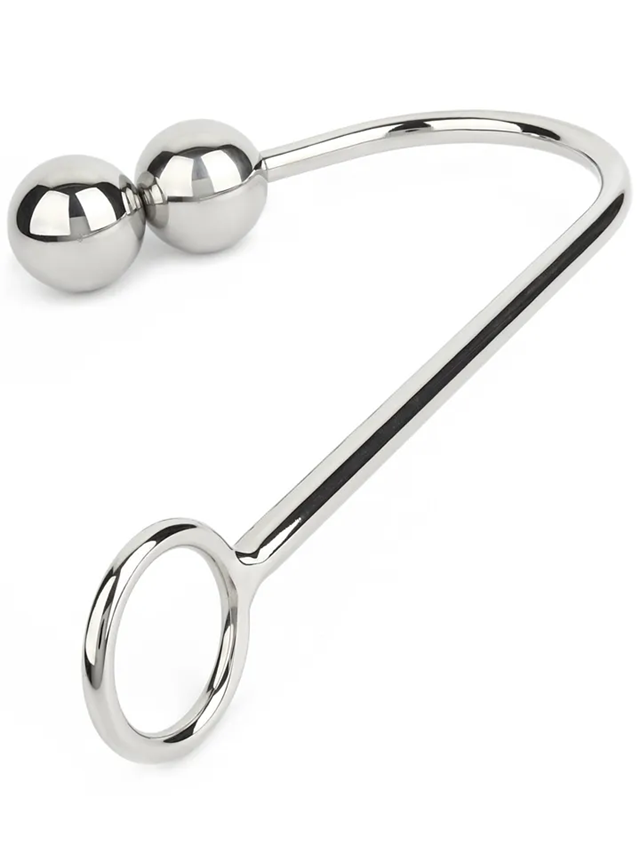 Anal Hook Double Balls 40+40mm