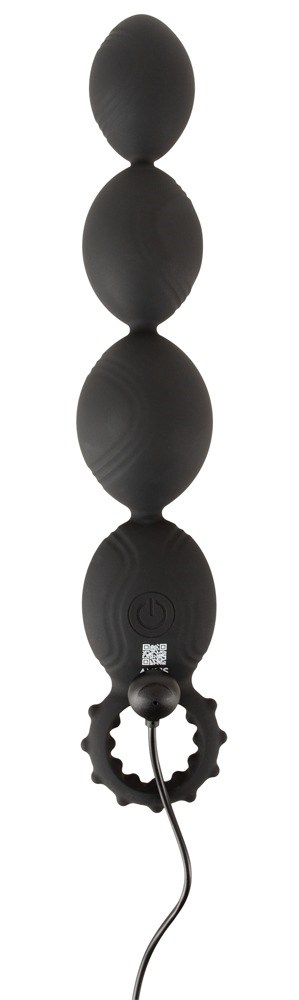 Flexible XL Anal Beads with Deep Vibrations