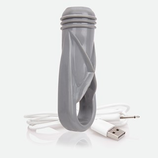 Charged Oyeah! Plus Rechargeable Vibe Ring - Grey