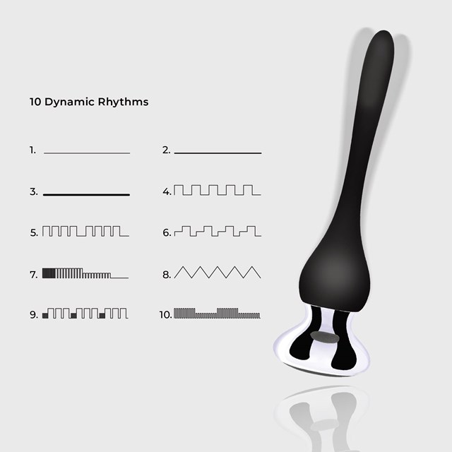 Assemble Vibrating Plug Black