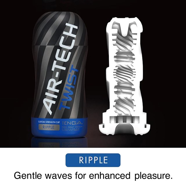 Air-Tech Twist Reusable Vacuum Cup Ripple