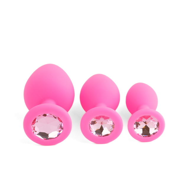 Silicone Plug Set Pink