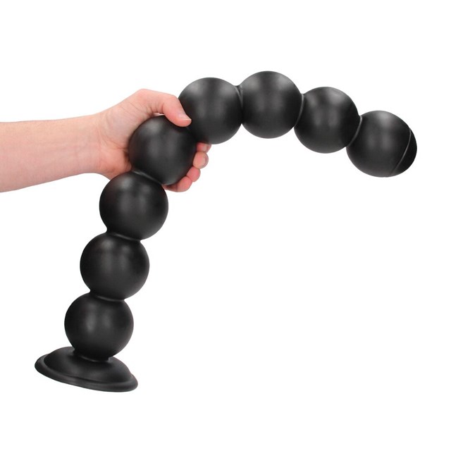 Balls of Lust Anal Plug - 2046 gr / 55 cm Black