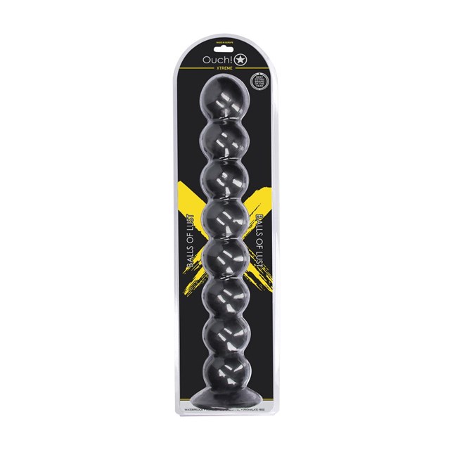 Balls of Lust Anal Plug - 2046 gr / 55 cm Black