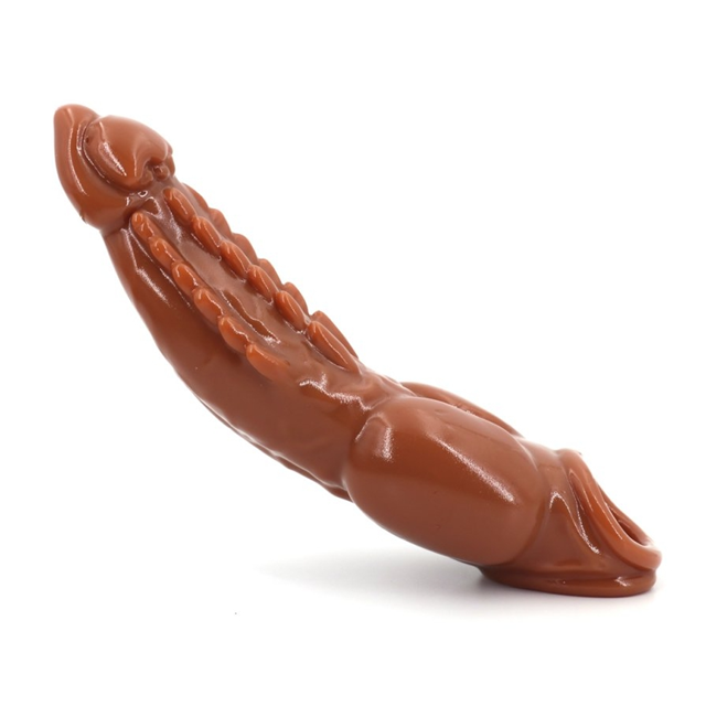 Baolik Vibrating Penis Sleeve 21 cm