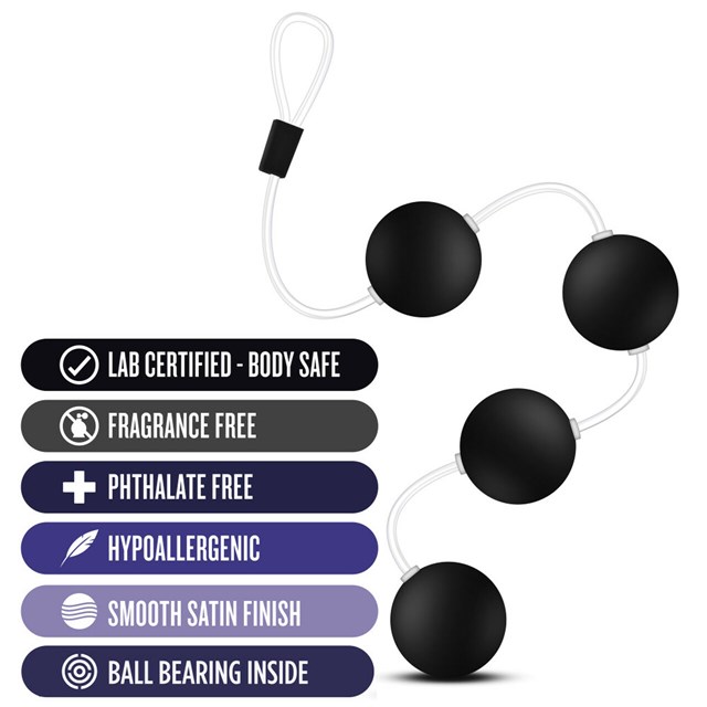 Anal Adventures - Pleasure Balls - Black