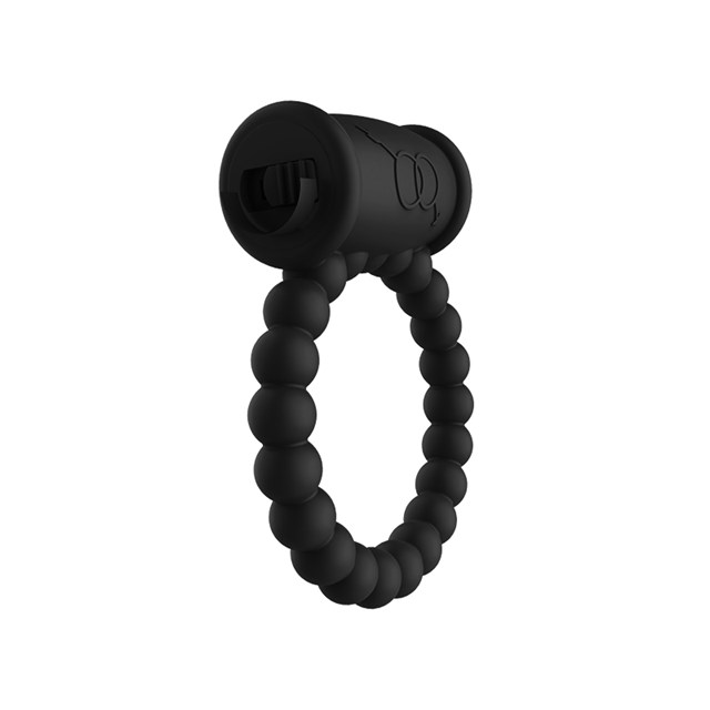 Black Vibrating Cock Ring