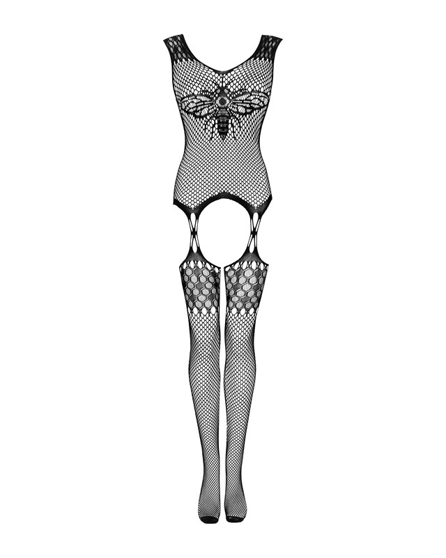 G323 BLACK BODYSTOCKING