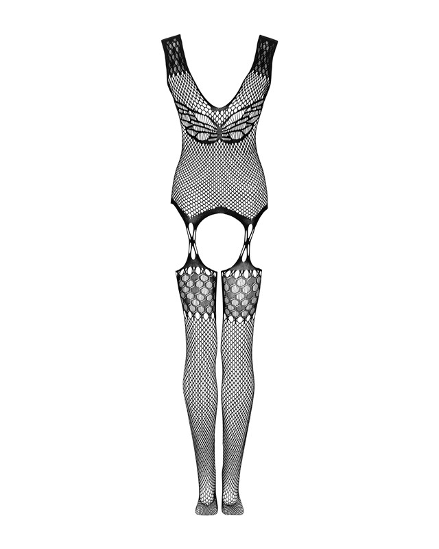 G323 BLACK BODYSTOCKING