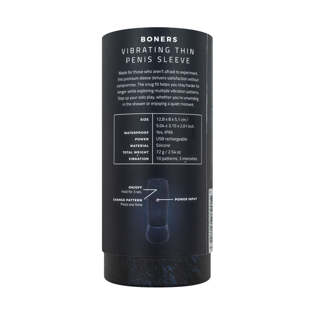 Boners Vibrating Penis Sleeve