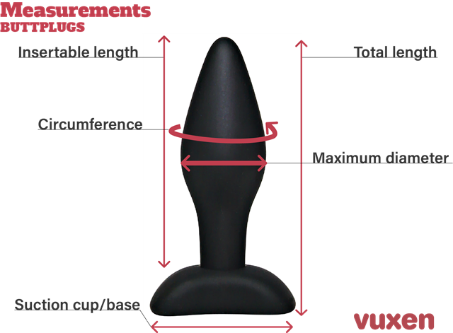 Silicone Butt Plug - Small