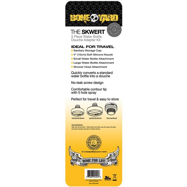Boneyard Skwert - 5 Piece Enema Kit