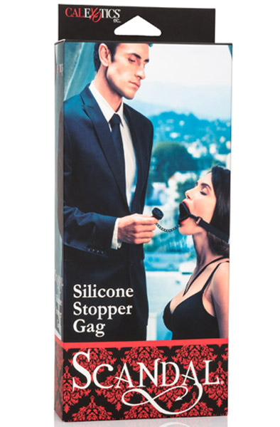 Scandal Silicone Stopper Gag
