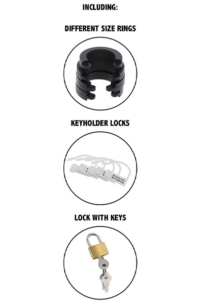 Chastity Cock Cage Silicone Small