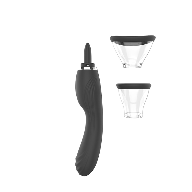 Clitoral Licking Pump With G-Spot Vibrator