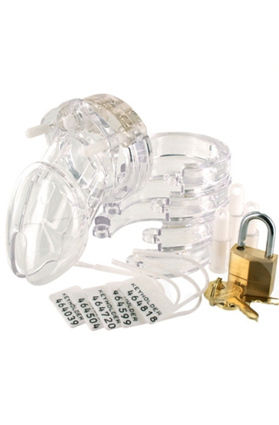 Cocklock CB 6000S Chastity Device Clear