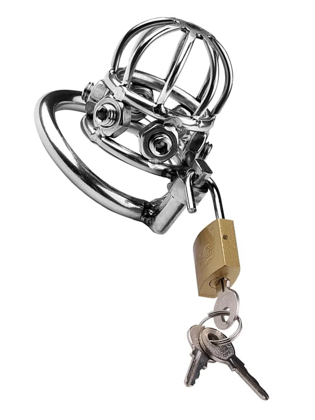 Cocklock Spike Cock Metal Chastity Cage 45 mm