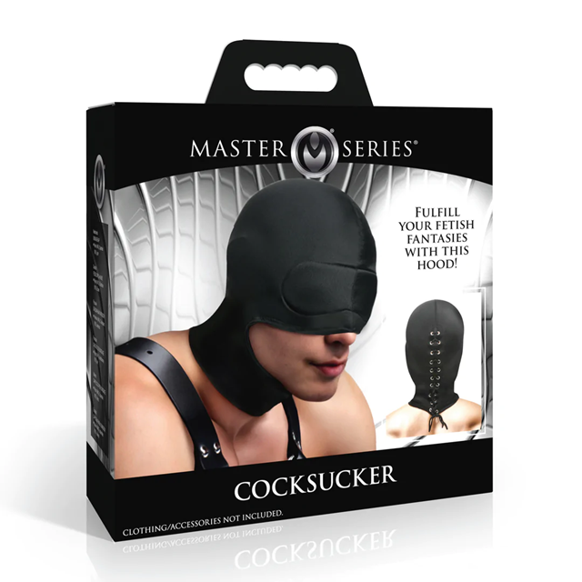 Cocksucker - Hood with Open Mouth - Black