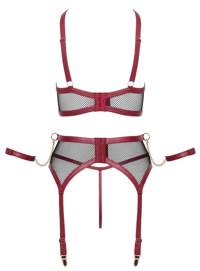 3-piece Bondage Suspender Set