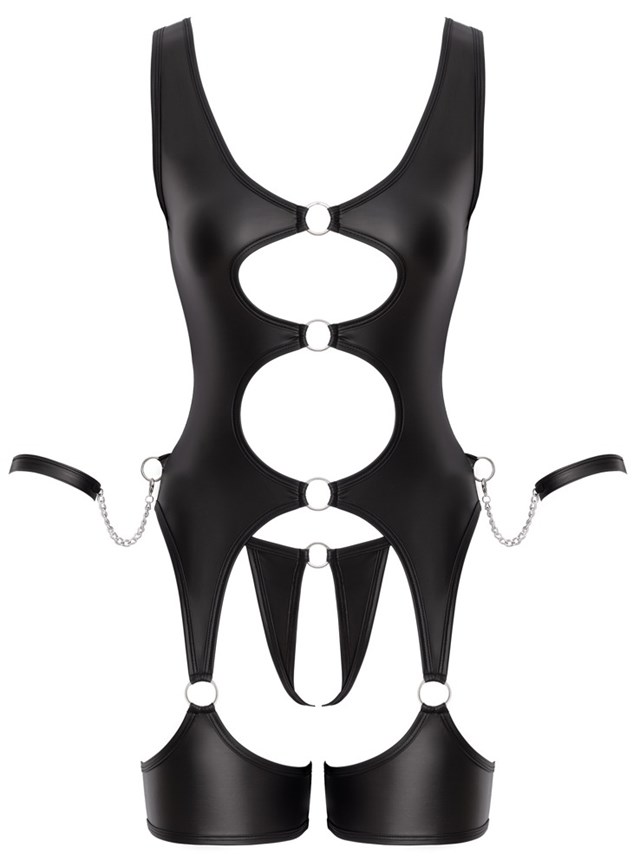 Basque Bondage Set Black