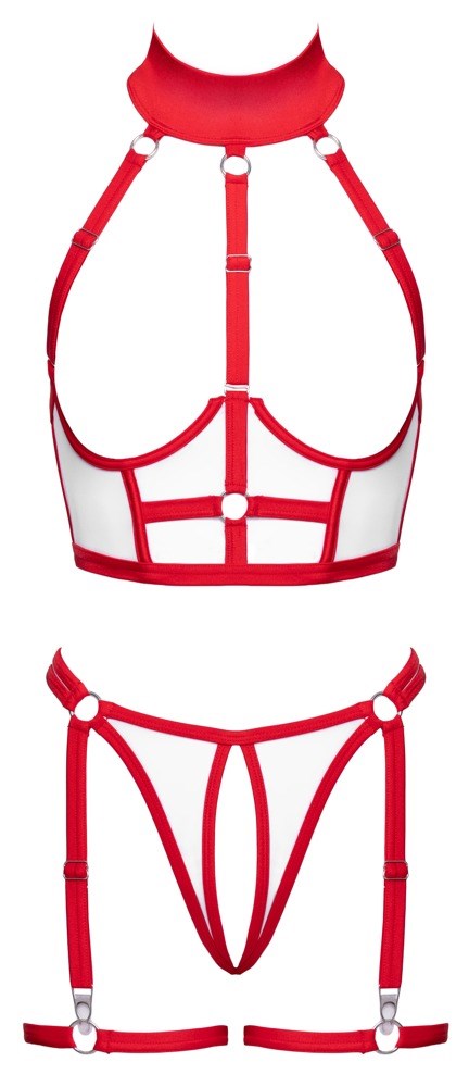 Open & Crotchless Nurse Set